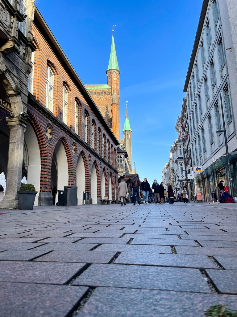 Lübeck Fußgängerzone