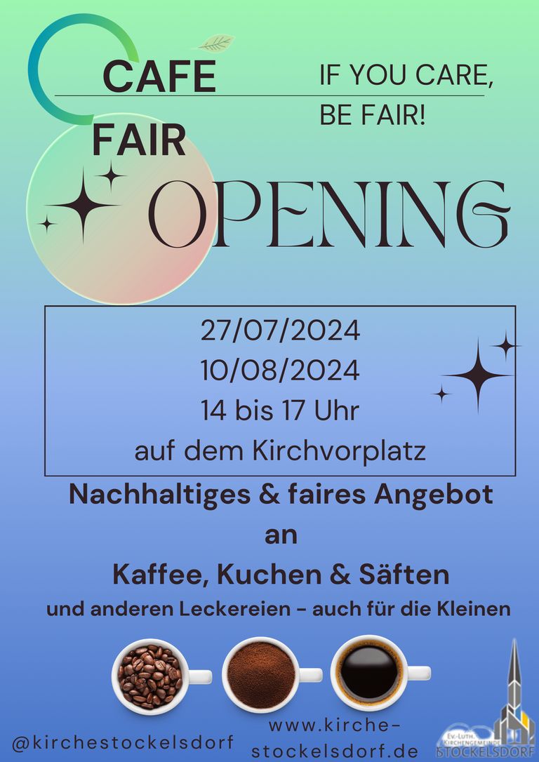 CAFE FAIR Kirche