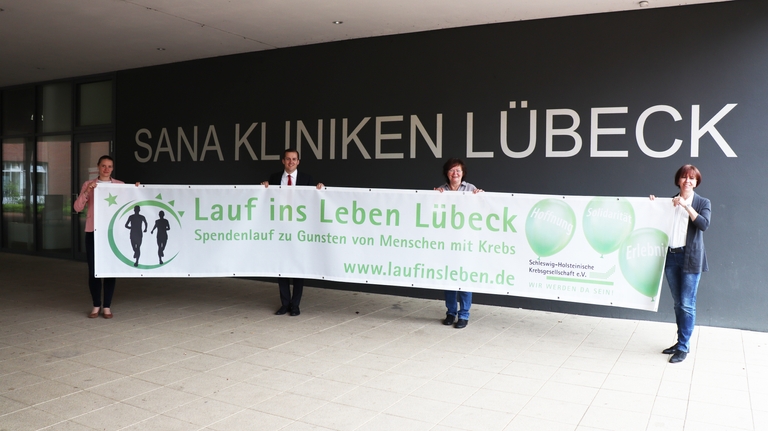 Banner Lauf des Lebens Sana Kliniken Lübeck
