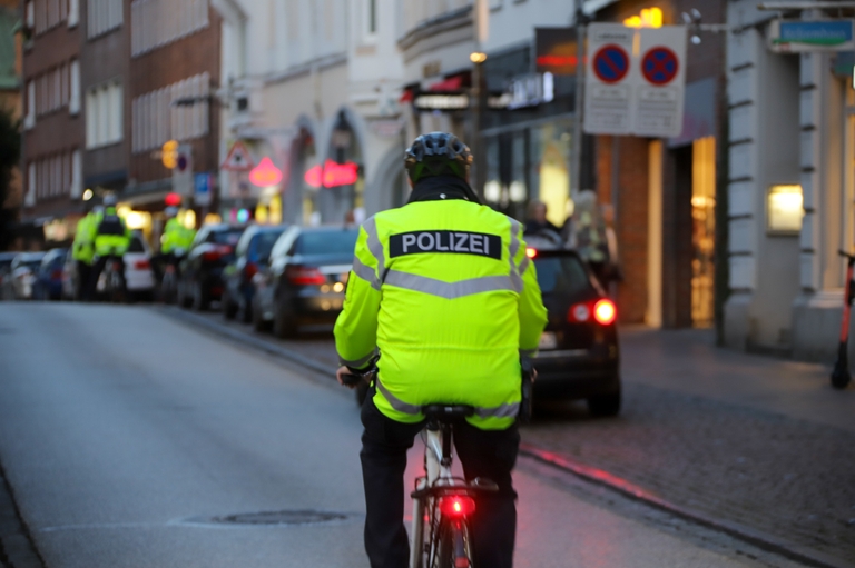 Polizei Fahrrad