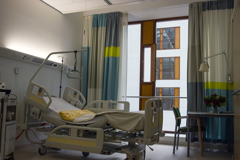 Zimmer im Krankenhaus