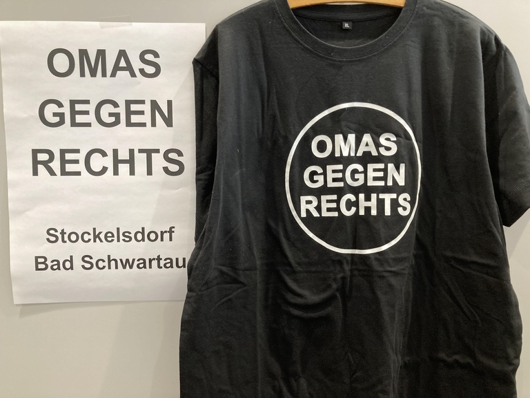 T-Shirt Omas gegen rechts