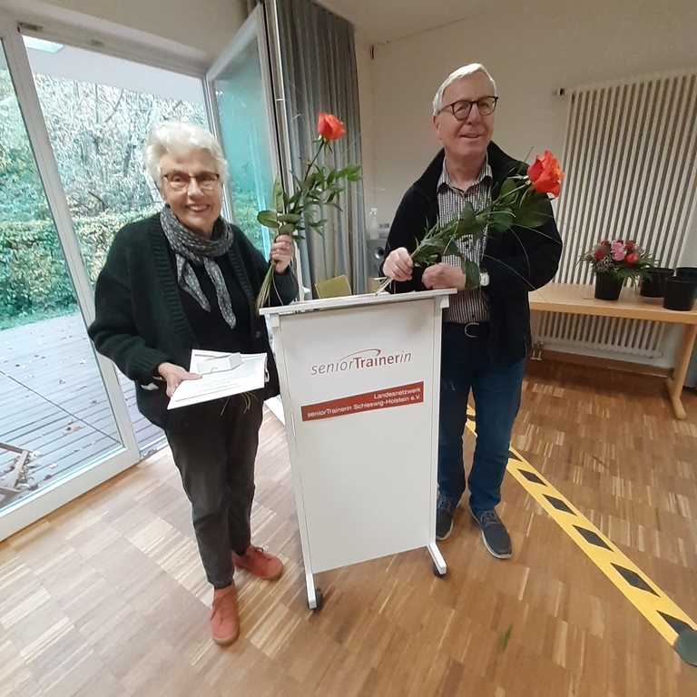 Marianne Jung und Hermann Roks, seniorTrainer